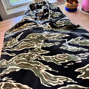 Caffeine and Kilos camo hoodie